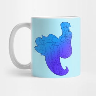 Sweeping Aqua Mug